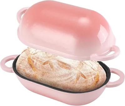 Produktbild von Gusseiserne Brotkasten mit Deckel, 23 cm, 2,75 L, für die Küche