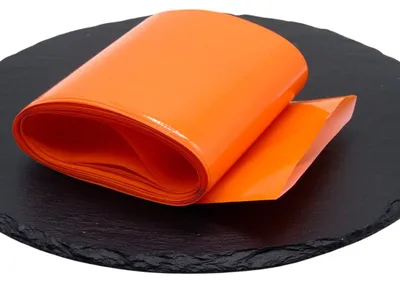Produktbild von Wursthülle aus Kunststoff 73mm/10m – Orange Sterildarm, Därme Kunstdarm Kunstdärme Kunststoffdärme für Aufschnitt Kunststoffhülle