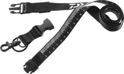 Produktbild von DAIWA Lanyard, Schlüsselband, 3cm, schwarz, mit Massband, 15803-001