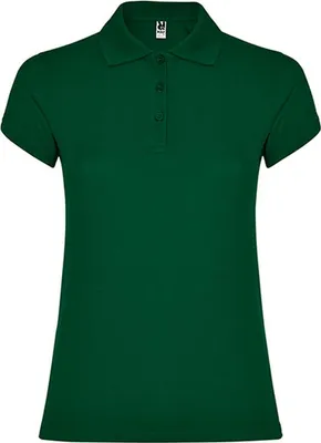 Immagine prodotto di Roly PO6634 | Polo donna Star Woman, Piqué - Colore: Verde bottiglia 56 - Taglia: 3XL