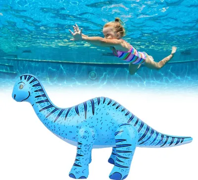 Obrázek produktu pro Simulace dinosaura Model Dětský bazénový večírek Nafukovací hračka Vzdělávací hračka #5