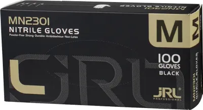 Produktbild von Nitril Handschuhe M Schwarz