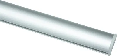 Produktbild von Profil zum Klipsen silber 60 cm