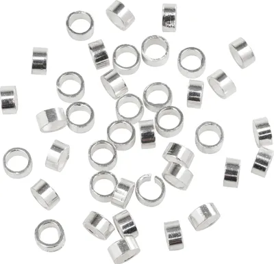 Produktbild von Quetschperlen, 925er Sterling-Silber, 40Stk., Ø2mm