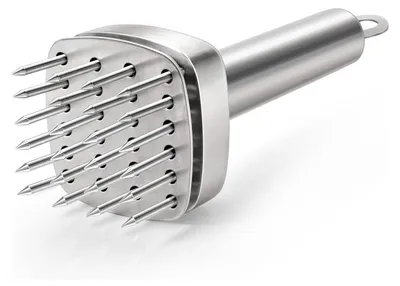 Produktbild von 304 Edelstahl Fleischklopfer Nadel Fleisch Hammer Hammer Werkzeug Pounder Zum Zartmachen und Schlagen von Steak, Rindfleisch, Schweinefleisch, Huhn, BBQ und Geflügel