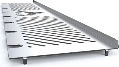 Produktbild von Warmhalterost passend für Rösle Videro G2, G3, G4, G6 | Edelstahl, Größe:G6er Flach Flame