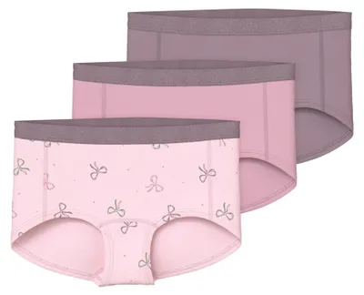 Productafbeelding van Naam: IT Mädchen Nkfhipster 3P Barely Pink Bow Noos, Kleur: Barely Pink, Maat: 158 EU