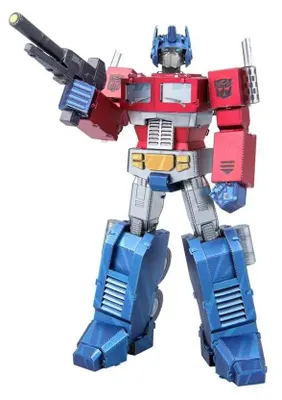 Obrázok produktu pre Metal Earth Optimus Prime, Montážna sada, Optimus Prime, Chlapec, Transformers, 14 rokov, Modrá, Červená