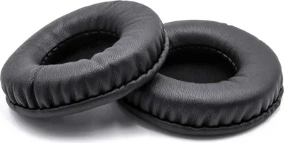 Produktbild von vhbw 2x Ohrpolster kompatibel mit JBL E40 BT Kopfhörer Headset, Polyurethan Schwarz