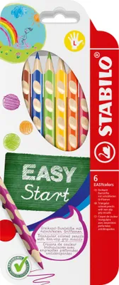 Obrázok produktu pre Ergonomická farebná ceruzka pre ľavákov - STABILO EASYcolors - so 6 rôznymi farbami