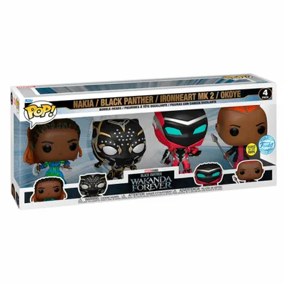Obrázek produktu pro POP Pack 4 figurky Marvel Black Panther Wakanda Forever Exclusive