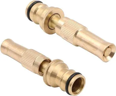 Immagine prodotto di Ugelli per tubi da giardino - Regolabili - Ottone - Alta pressione - Per auto - Per giardino.