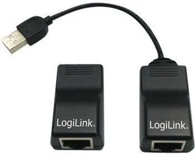 Obrázok produktu pre LogiLink Line Extender USB via CAT5/6 Schnittstellenkarte/Adapter