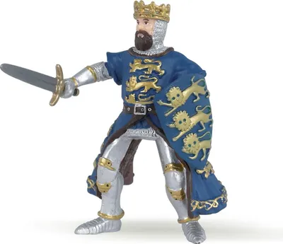 Image de Figurine Papo Roi Roi Richard Bleu