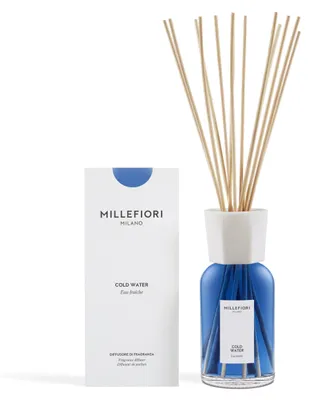 Productafbeelding van Millefiori Milano Cold Water, geurverspreider voor in huis met stokjes (77DICW)