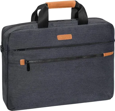 Image de PEDEA Sacoche pour ordinateur portable ELEGANCE Pro jusqu'à 15,6 pouces (39,6 cm) Gris - poignée de transport