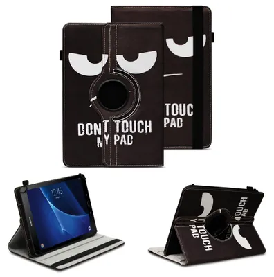 Produktbild von Tablet Hülle für Samsung Galaxy Tab A6 10.1 2016 360° Drehbar Case Cover SchutzFarben:Motiv 1