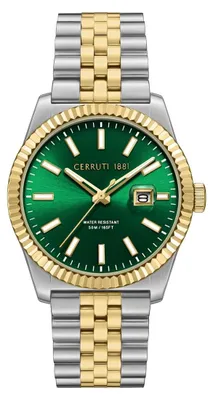 Produktbild von Cerruti 1881 Armbanduhr Date Chienti Green