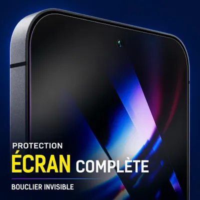 Image de H Hardy 2 Verres de Protection pour iPhone 15/16, Film écran en verre trempé 9H