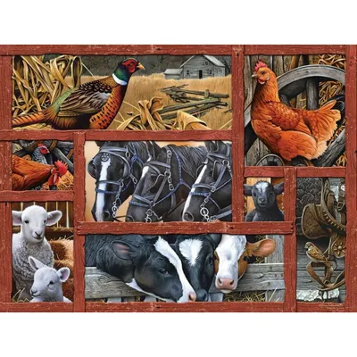 Zdjęcie produktu dla COBBLE HILL Puzzle Przyjaciele na farmie XL 275 Teile
