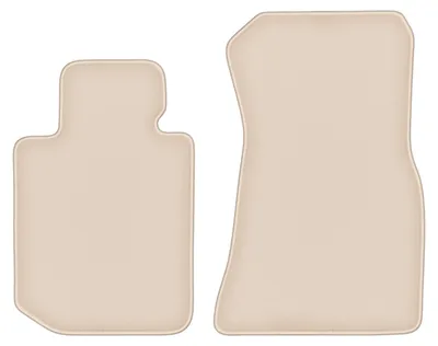 Produktbild von DURBAN Beige Velours-Fußmatten vorne für BMW 2 G42 Coupé (2021-2022)