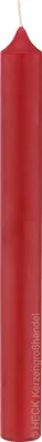 Produktbild von Festliche Kerzen, Festtagskerzen, 6 Stück Kerzen für Leuchter 250 x 30 mm (H x D) in Rot mit Dornbo