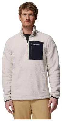 Zdjęcie produktu dla Bluza Columbia Forro polar Columbia Jasper Ridge Pebbled Half Zip blanco perla   dla Męskie