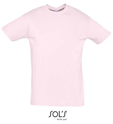 Image de SOLs 11380 | Regent 150 T-Shirt Hommes - Couleur : Pale Pink - Taille : XL