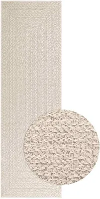 Produktbild von Teppich in Creme, 80 x 250 cm, Jute-Optik für Innen- und Außenbereich