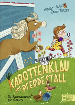 Obrázok produktu pre Karottenklau im Pferdestall - Ein Bauernhofkrimi zum Mitraten