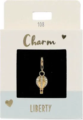 Produktbild von DEPESCHE Charm Express yourself Ballon gold