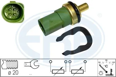 Produktbild von ERA Kühlmitteltemperatursensor 330496 für VW Golf IV Schrägheck (1J1)