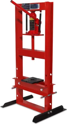 Produktbild von Bituxx Werkstattpresse 6 Tonnen inkl. Pressbacken Rot MS-19523