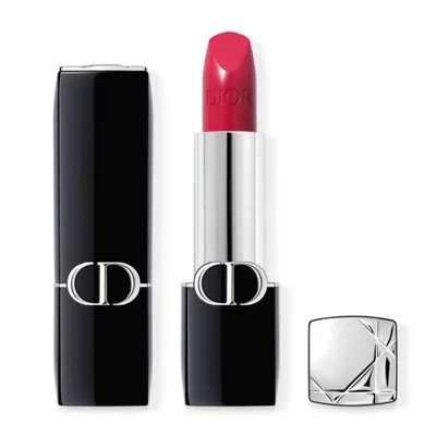 Zdjęcie produktu dla Dior Rouge Satin, Fuksja, Rose Harpers, 1 kol., Nawilżający, Zmiękczający, Kobiety, Satyna