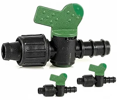 Image de 10 raccords d'irrigation goutte à goutte pour tuyaux de 16 mm