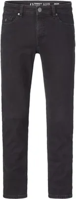 Produktbild von Paddock's Herren 5-Pocket Slim-Fit Jeans, Pipe (80151 6516 000), Farbe:black/ black(6001), Größe:W35, Länge:L30