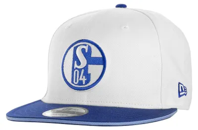 Produktbild von FC Schalke 04 New Era Cap 9Fifty Logo weiß blau, weiß S-M