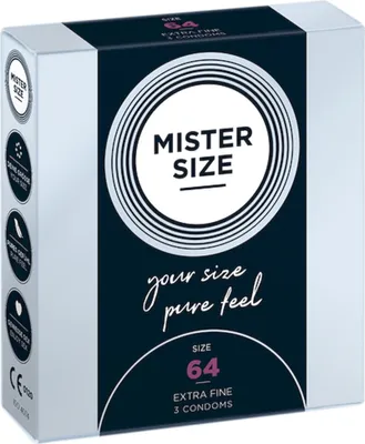 Image de Mister Size - Préservatifs Taille Xxl 64 Mm (3 Unités)