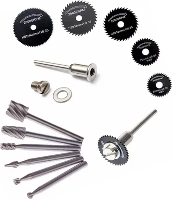 Produktbild von Set mini (dremel) Sägeblätter und Fräsen