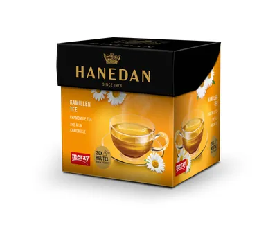 Produktbild von MERAY Hanedan Kamillentee - 20x2g  Teebeutel- 40g