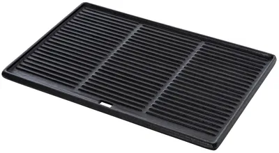 Produktbild von CLP Grillplatte aus emailliertem Gusseisen korrosionsbeständig,anthrazit 48.5x32 cm