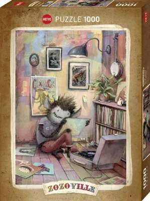 Produktbild von Heye Puzzle Vinyl Monster, 1000 Teile, 1000 Stück(e), Kunst