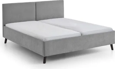 Produktbild von Meise Möbel Piano Polsterbett schwarze Holzfuß