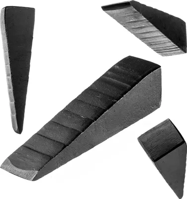 Image de KADAX Cale forgée pour fendre le bois. Fendage de bois de chauffage. Fendeur puissant en acier de 2 kg