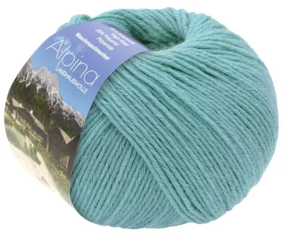 Produktbild von Lana Grossa - Alpina Landhauswolle 0082 türkisblau