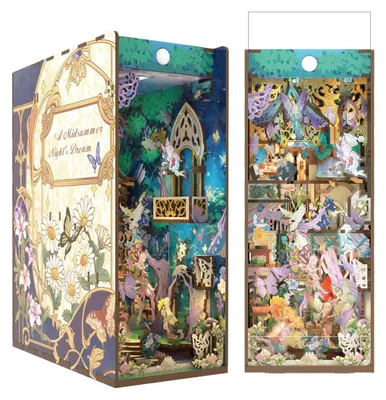 Tonecheer, DIY Book Nook, A Midsummer Night's Dream inclusief Dust-cover, TQ130, 24,5x18x10cm
