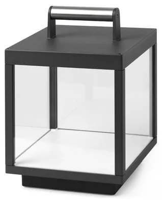 Image de Lampe de table et de sol LED rechargeable KERALA IP54 gris foncé