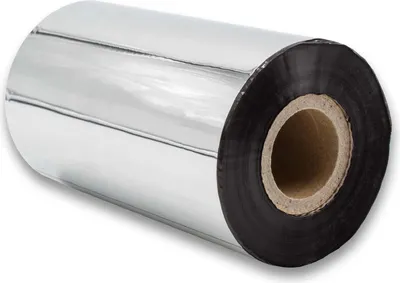 Produktbild von vhbw Thermotransfer-Band kompatibel mit Printronix T5308, T5306 Drucker Etikettendrucker, Wischfest, 110 mm x 300 m, Wachs-Plus Schwarz