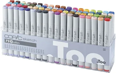 Produktbild von COPIC Marker sketch 72er Set D