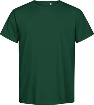 Produktbild von Premium Organic T-Shirt Plus Size Herren, Waldgrün, 8XL